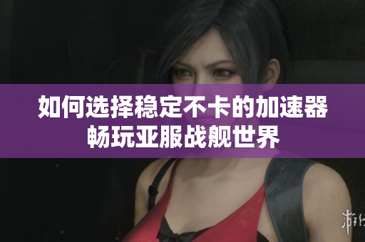 如何选择稳定不卡的加速器畅玩亚服战舰世界