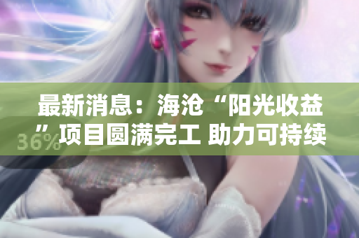 最新消息：海沧“阳光收益”项目圆满完工 助力可持续发展