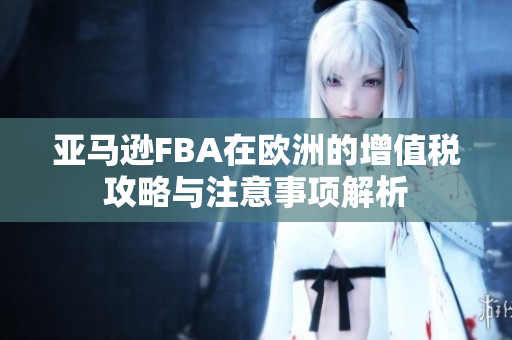 亚马逊FBA在欧洲的增值税攻略与注意事项解析