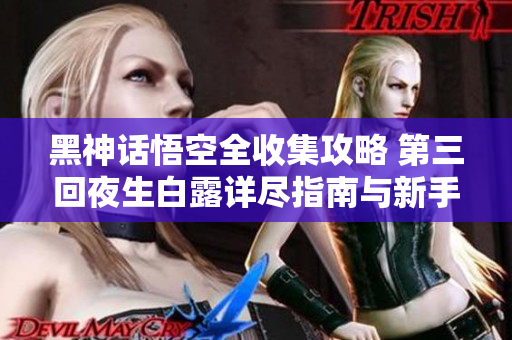 黑神话悟空全收集攻略 第三回夜生白露详尽指南与新手建议