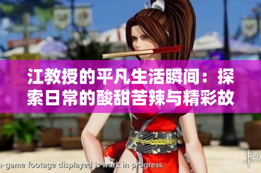 江教授的平凡生活瞬间：探索日常的酸甜苦辣与精彩故事