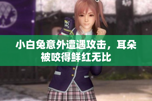 小白兔意外遭遇攻击，耳朵被咬得鲜红无比