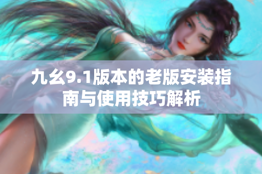 九幺9.1版本的老版安装指南与使用技巧解析