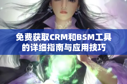 免费获取CRM和BSM工具的详细指南与应用技巧
