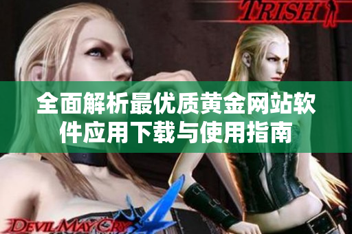 全面解析最优质黄金网站软件应用下载与使用指南