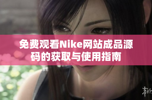 免费观看Nike网站成品源码的获取与使用指南