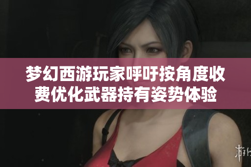 梦幻西游玩家呼吁按角度收费优化武器持有姿势体验