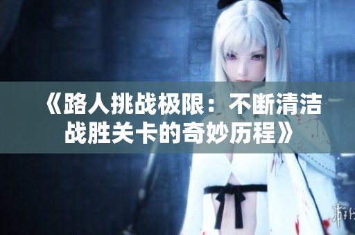 《路人挑战极限：不断清洁战胜关卡的奇妙历程》