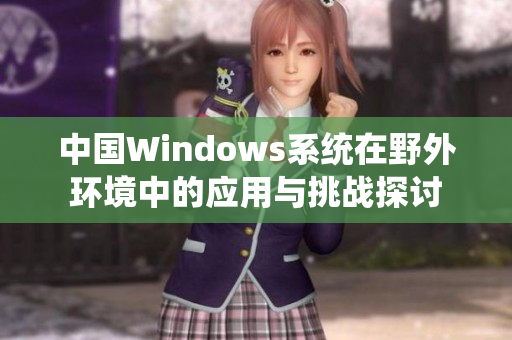 中国Windows系统在野外环境中的应用与挑战探讨