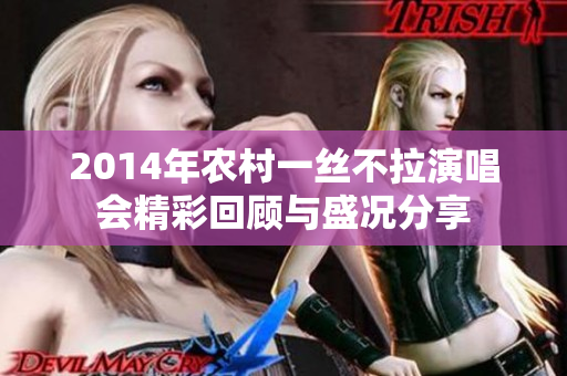 2014年农村一丝不拉演唱会精彩回顾与盛况分享