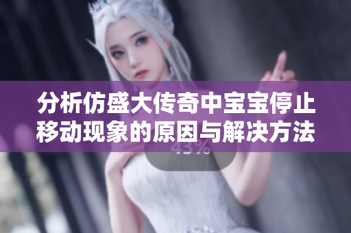 分析仿盛大传奇中宝宝停止移动现象的原因与解决方法
