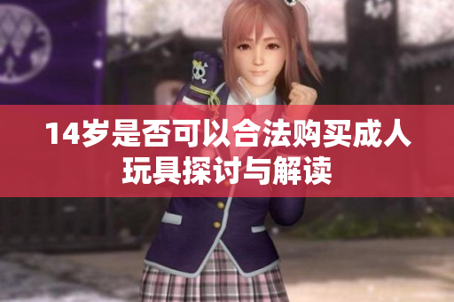 14岁是否可以合法购买成人玩具探讨与解读