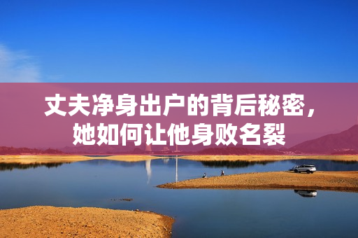 丈夫净身出户的背后秘密，她如何让他身败名裂