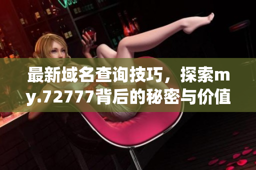最新域名查询技巧，探索my.72777背后的秘密与价值