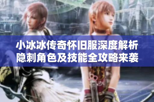 小冰冰传奇怀旧服深度解析隐刺角色及技能全攻略来袭