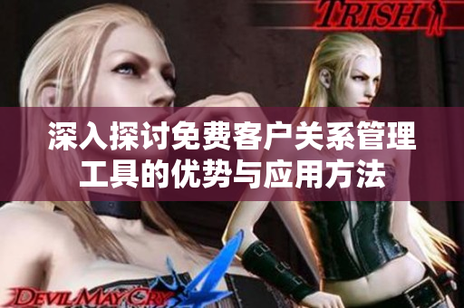 深入探讨免费客户关系管理工具的优势与应用方法