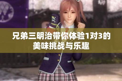 兄弟三明治带你体验1对3的美味挑战与乐趣