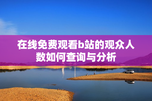 在线免费观看b站的观众人数如何查询与分析