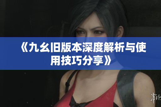 《九幺旧版本深度解析与使用技巧分享》