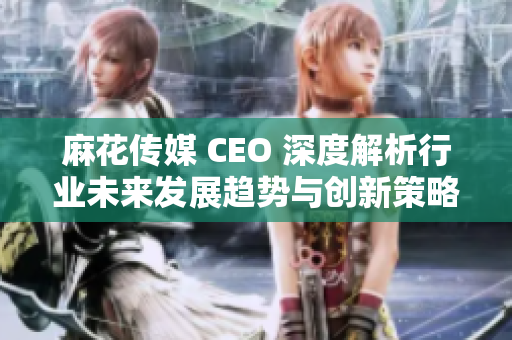 麻花传媒 CEO 深度解析行业未来发展趋势与创新策略