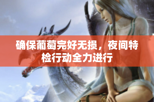 确保葡萄完好无损，夜间特检行动全力进行