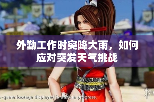 外勤工作时突降大雨，如何应对突发天气挑战