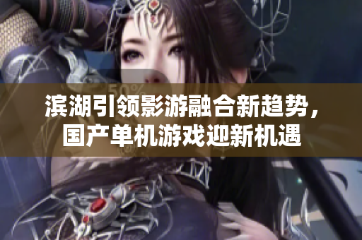 滨湖引领影游融合新趋势，国产单机游戏迎新机遇