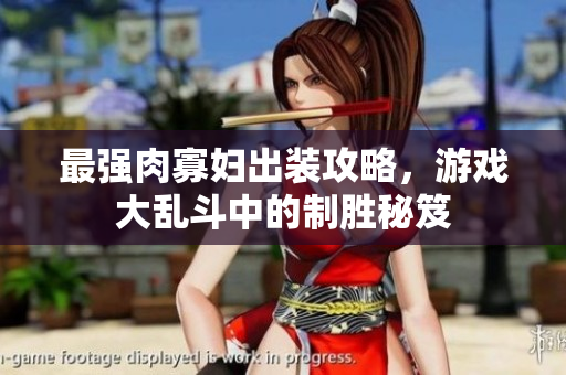 最强肉寡妇出装攻略，游戏大乱斗中的制胜秘笈