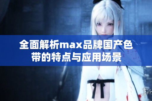 全面解析max品牌国产色带的特点与应用场景