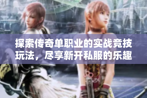 探索传奇单职业的实战竞技玩法，尽享新开私服的乐趣