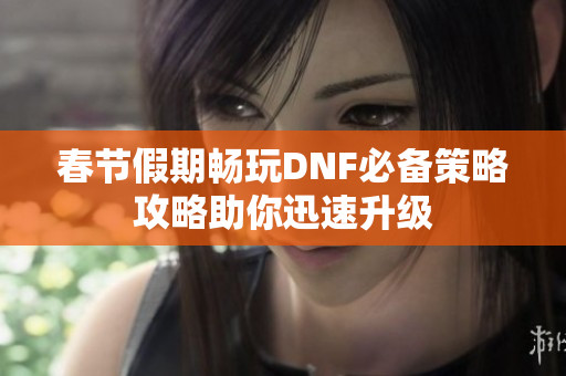 春节假期畅玩DNF必备策略攻略助你迅速升级