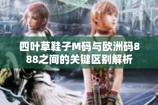 四叶草鞋子M码与欧洲码888之间的关键区别解析
