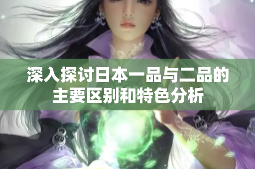 深入探讨日本一品与二品的主要区别和特色分析