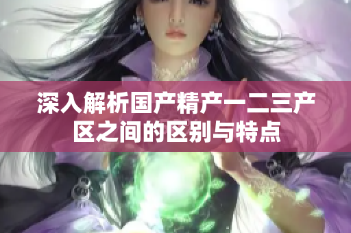 深入解析国产精产一二三产区之间的区别与特点