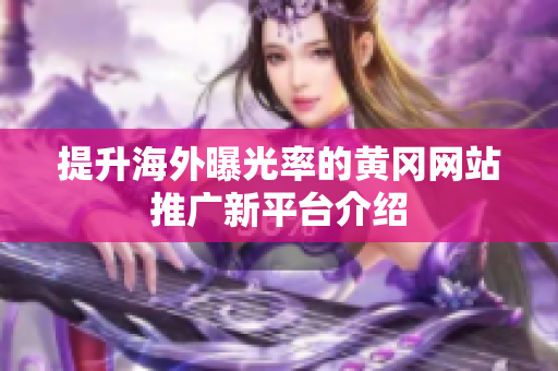 提升海外曝光率的黄冈网站推广新平台介绍