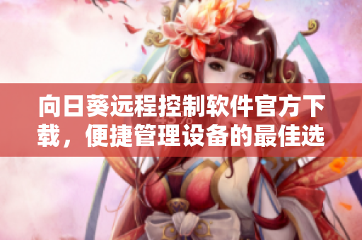 向日葵远程控制软件官方下载，便捷管理设备的最佳选择