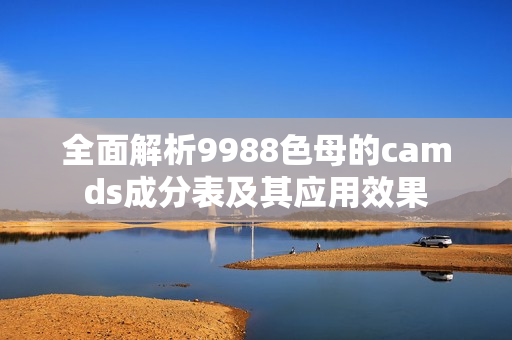 全面解析9988色母的camds成分表及其应用效果