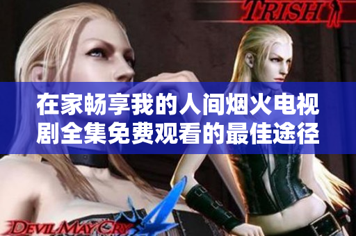 在家畅享我的人间烟火电视剧全集免费观看的最佳途径
