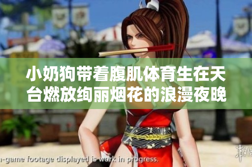 小奶狗带着腹肌体育生在天台燃放绚丽烟花的浪漫夜晚