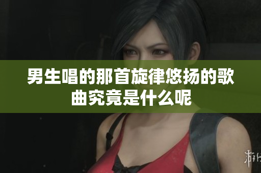 男生唱的那首旋律悠扬的歌曲究竟是什么呢