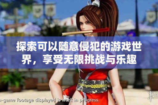 探索可以随意侵犯的游戏世界，享受无限挑战与乐趣