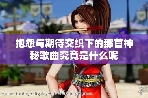 抱怨与期待交织下的那首神秘歌曲究竟是什么呢